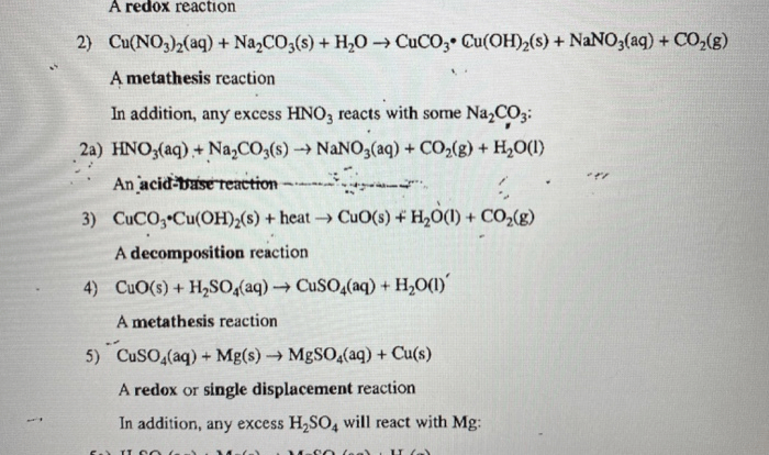 No2 nitric h2o formed transcribed